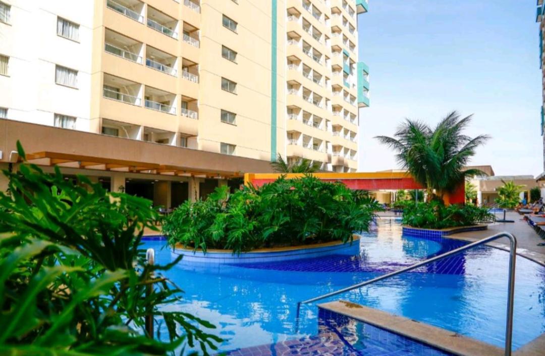 Apto em Resort de Olímpia frente ao Thermas do Laranjais Exterior foto